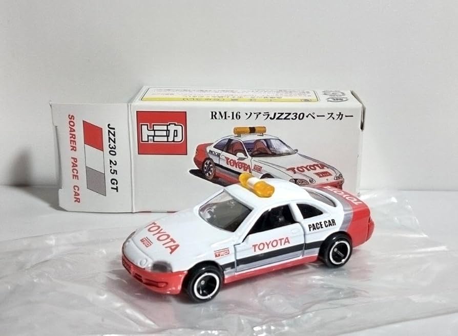 トミカ エアクール特注★RM-16★ソアラJZZ30ペースカー Amazon.co.jp: 特注 トミカ RM-16 ソアラ JZZ30 ペースカー